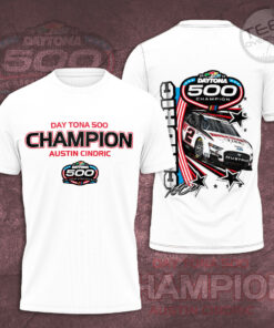 Daytona 500 3D White T shirt