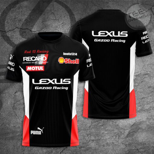 Lexus Gazoo Racing 3D T shirt