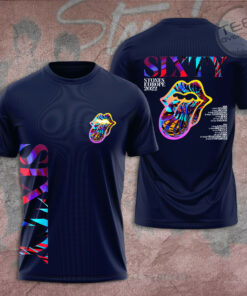 The Rolling Stones Navy T shirt