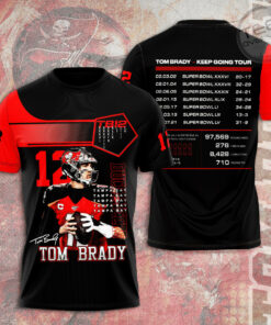 Tom Brady 3D T shirt