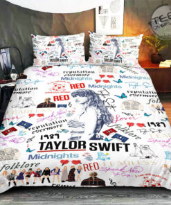 Taylor Swift bedding set – duvet cover pillow shams