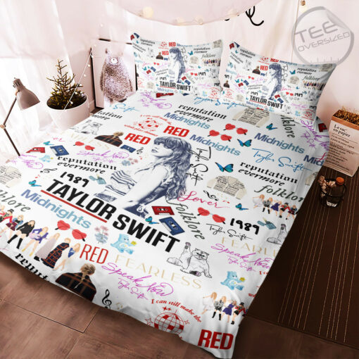 Taylor Swift bedding set – duvet cover pillow shams OVS29823S4