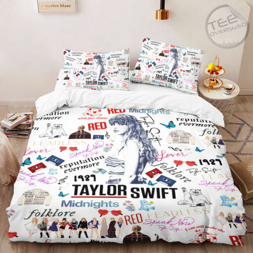 Taylor Swift bedding set – duvet cover pillow shams OVS29823S4C