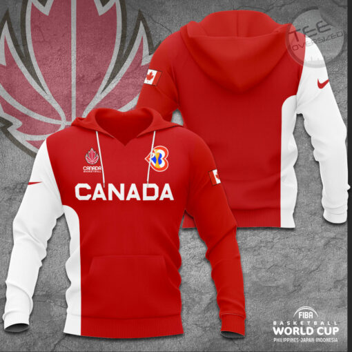 Canada Mens National Basketball Team Hoodie OVS13923S5