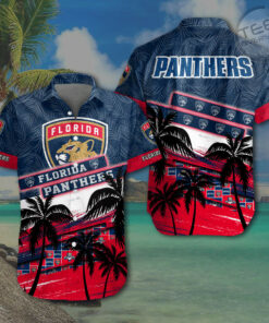 Florida Panthers Hawaiian Shirt OVS07923S3
