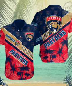 Florida Panthers Hawaiian Shirt OVS07923S4
