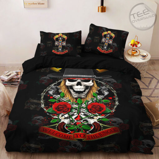 Guns N Roses bedding set – duvet cover pillow shams OVS25923S7A
