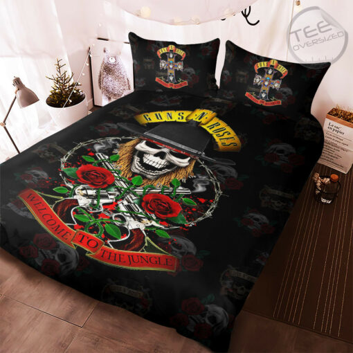 Guns N Roses bedding set – duvet cover pillow shams OVS25923S7C