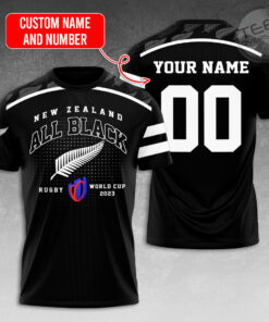 Personalized Rugby World Cup x New Zealand T shirt OVS12923S3