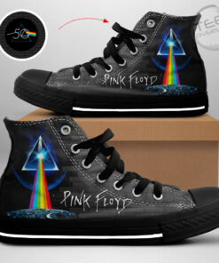 Pink Floyd High Top Canvas Shoe OVS07923S1 Design 1