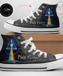 Pink Floyd High Top Canvas Shoe OVS07923S1 Design 2