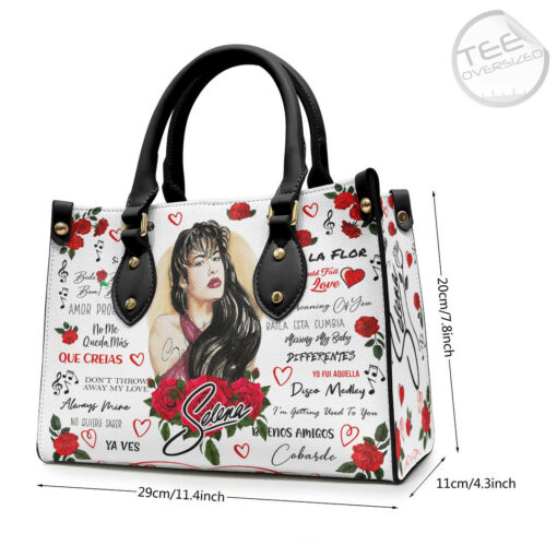 Selena Quintanilla Perez Leather Handbag OVS19923S3 Size