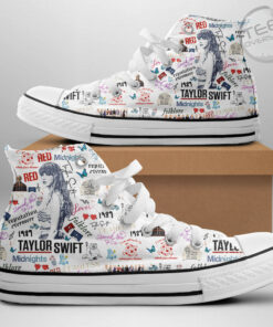 Taylor Swift High Top Canvas Shoe OVS08923S1 Design 1