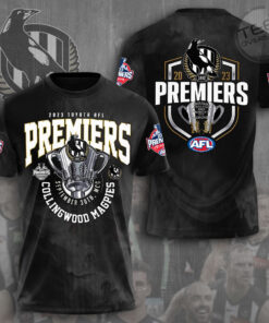 AFL Premiers Collingwood FC T shirt OVS271023S4