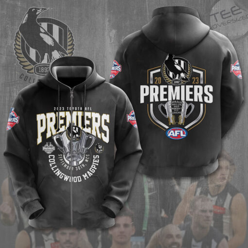 AFL Premiers Collingwood FC zip hoodie OVS271023S4