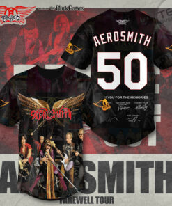 Aerosmith baseball jersey OVS161123S2