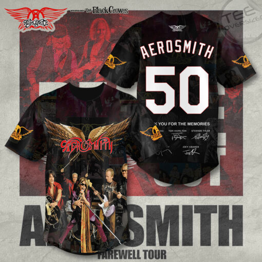 Aerosmith baseball jersey OVS161123S2