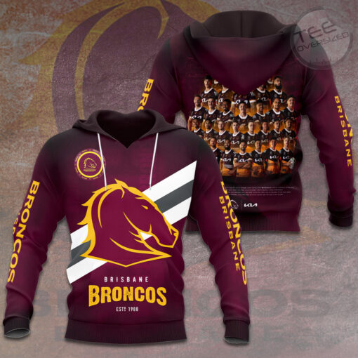 Brisbane Broncos Hoodie OVS061123S5