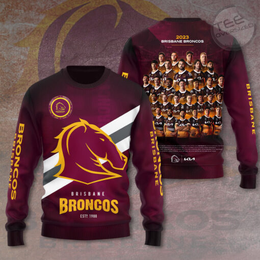 Brisbane Broncos Sweatshirt OVS061123S5