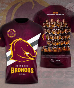 Brisbane Broncos T shirt OVS061123S5