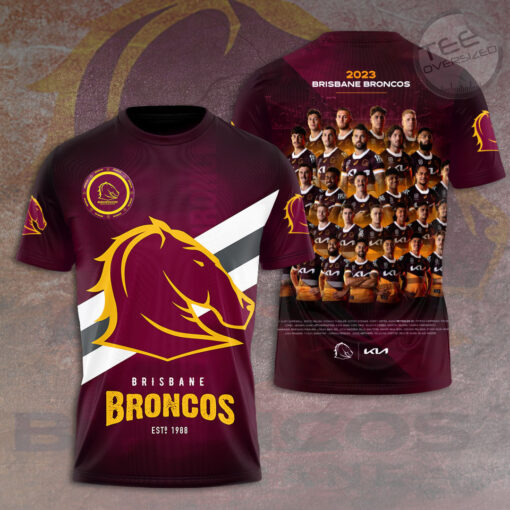 Brisbane Broncos T shirt OVS061123S5