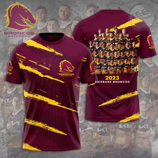 Brisbane Broncos T shirt OVS081123S3