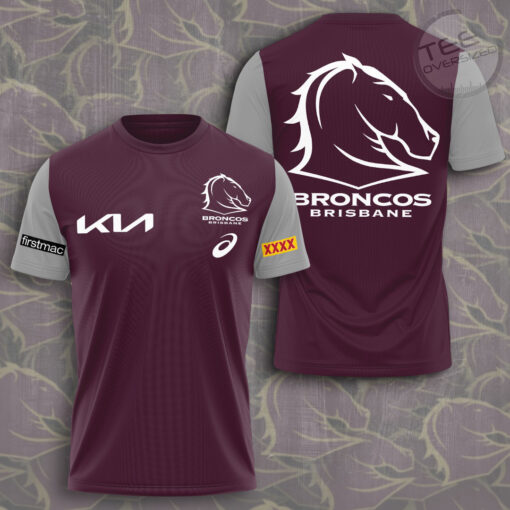 Brisbane Broncos T shirt OVS221123S4