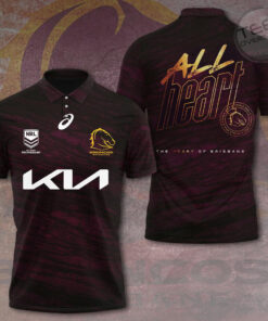 Brisbane Broncos all heart Polo OVS131123S1