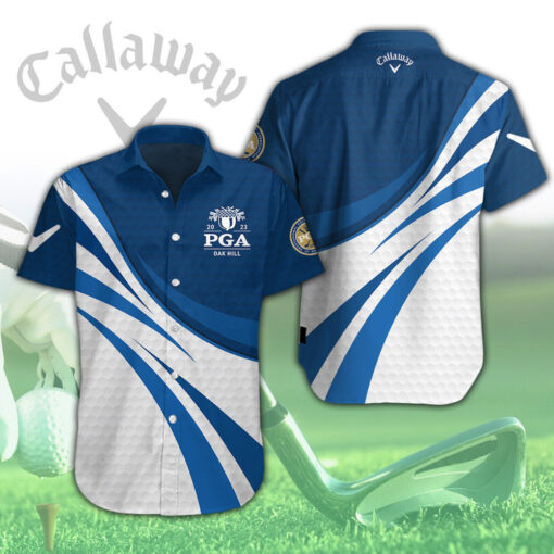 Callaway x PGA Championship short sleeve dress shirt OVS181023S7