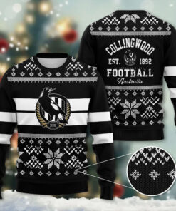 Collingwood Magpies Ugly Christmas Sweater OVS061123S4