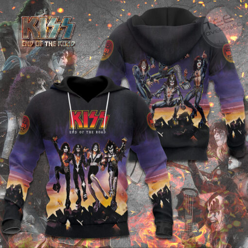 End of the Road Kiss Band Hoodie OVS271123S4