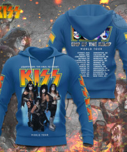 Kiss Band End of the Road World Tour Hoodie OVS211123S4