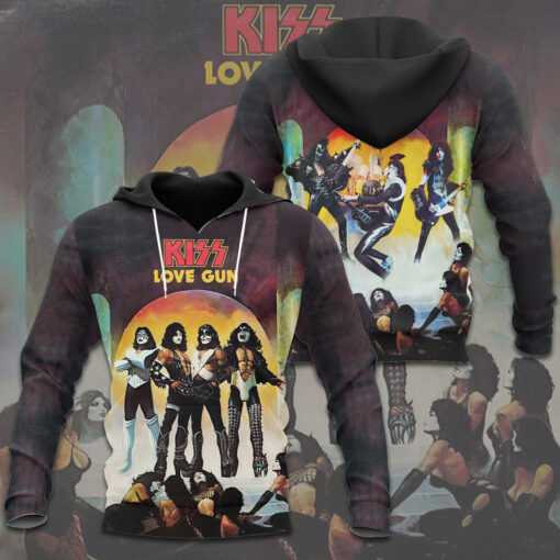 Kiss Band Love Gun Hoodie OVS111023S3