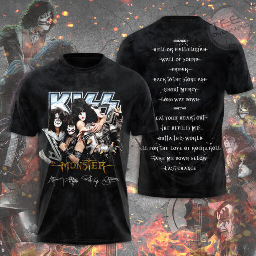 Kiss Band Monster T shirt OVS271123S2