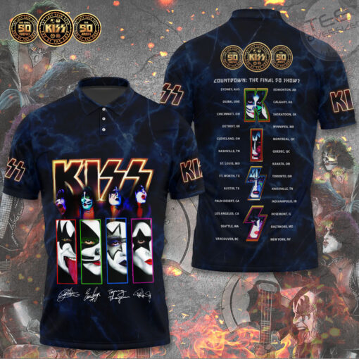 Kiss Band Polo shirt OVS211123S3