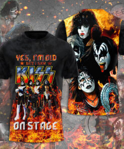 Kiss Band T shirt OVS111023S2