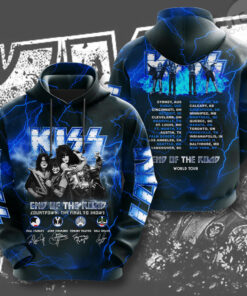 Kiss Band The Final 50 Shows Hoodie OVS241123S2