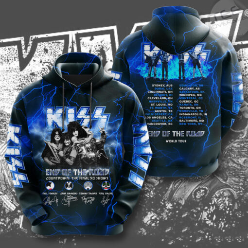 Kiss Band The Final 50 Shows Hoodie OVS241123S2