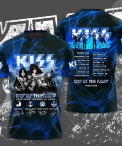 Kiss Band The Final 50 Shows T shirt OVS241123S2