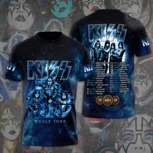 Kiss Band World Tour T shirt OVS131123S3