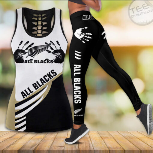 New Zealand X Rugby World Cup Tank Top Leggings set OVS171123S1