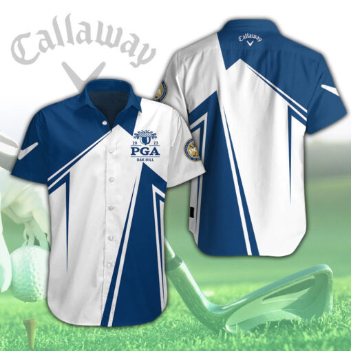 PGA Championship x Callaway short sleeve dress shirt OVS171023S3