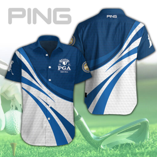 PING x PGA Championship short sleeve dress shirt OVS181023S5