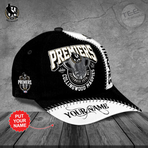 Personalized AFL Premiers Collingwood FC Hat Cap OVS031123S3R