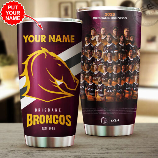 Personalized Brisbane Broncos Tumbler Cup OVS091123S6A