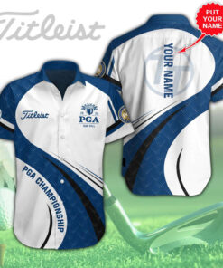 Personalized PGA Championship x Titleist short sleeve dress shirt OVS161023S3