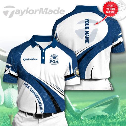 Personalized TaylorMade x PGA Championship polo shirt OVS161023S2