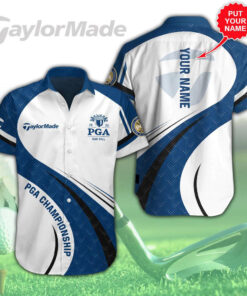 Personalized TaylorMade x PGA Championship short sleeve dress shirt OVS161023S2