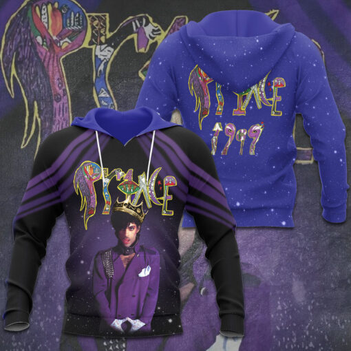 Prince 3D Purple Blue Hoodie OVS1223S