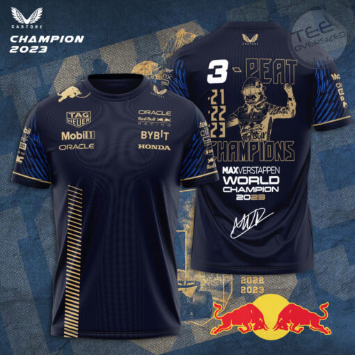 Red Bull Racing F1 2023 Champion T shirt OVS251023S1